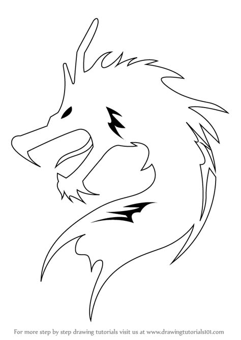 Dragons may be drawn differently depending on different cultural influences. Learn How to Draw a Dragon Symbol (Dragons) Step by Step ...