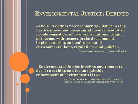 Connecting The Dots The Triad Of Environmental Justice Ppt Download