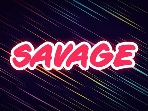 Savage By Hristo Petrov On Dribbble