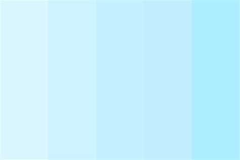Discover a blue like a beautiful morning mist. blue sky morning Color Palette