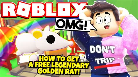 How to get a legendary pet everyday in adopt me! How to Get a FREE LEGENDARY RAT PET in Adopt Me! NEW Adopt ...
