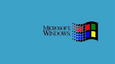 Windows 95 Hd Logo Hd Wallpaper Rare Gallery