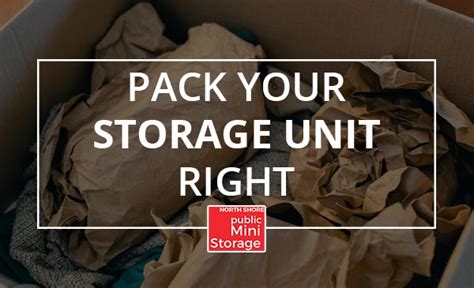 How To Pack Your Storage Unit Blog North Shore Mini Storage