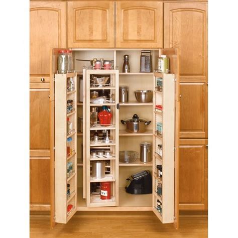 How big are pull out pantry cabinet shelves? Rev-A-Shelf 4WP18-57-KIT - 57in Swing Out Pantry Kit