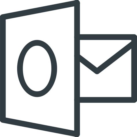 81 Outlook Email Icon Png Free Download 4kpng