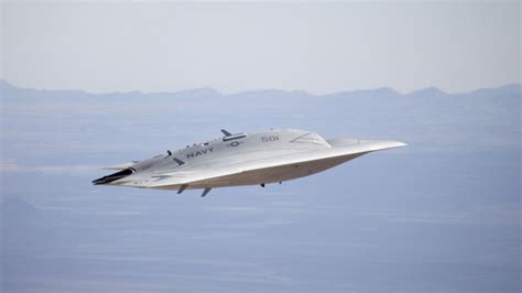 Us Navys Ufo Like Stealth Drone Takes Flight Fox News