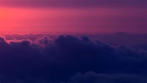 Sunset And Purple Sky Landscape Image Free Stock Photo Public