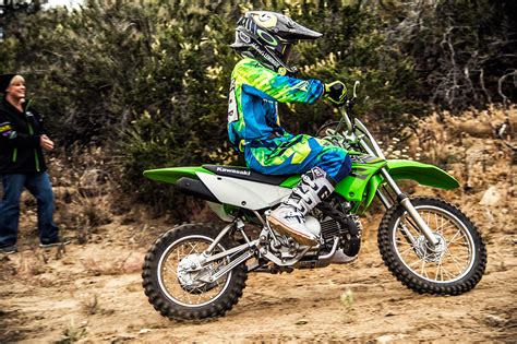 Ktm has the 65 sx which is more expensive and usually the racers that are serious buy them. Cycle City Hawaii - 2017 Kawasaki KLX 110