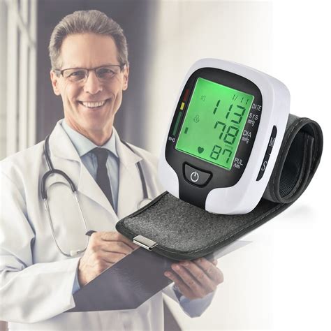 Blood Pressure Monitor With Heart Rate Professional Cordless