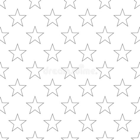 Geometric Pattern With Stars Abstract Seamless Stars Background Stock