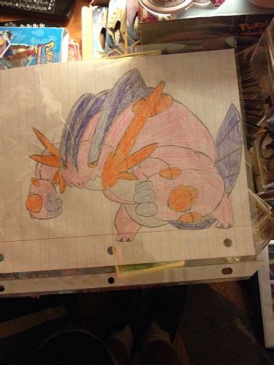 Shiny Swampert Drawing Pokémon Amino