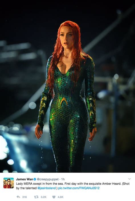 Justice League Amber Heard Looks Incredible As Mera In Aquaman Films