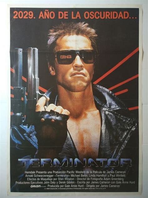 Terminator Arnold Schwarzenegger Poster Original Catawiki
