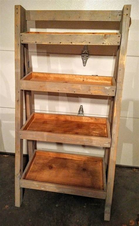 The Rustic Ladder Shelf
