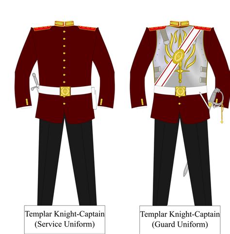 Da Templar Uniforms By Firelord Zuko On Deviantart