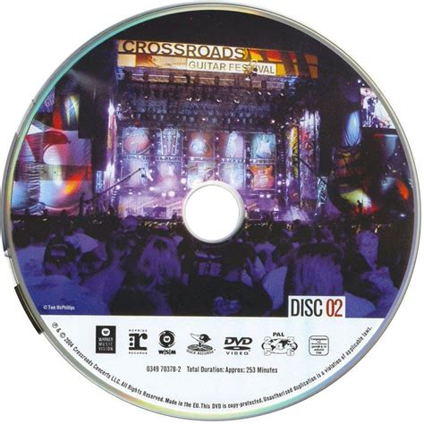 Caratula Dvd2 De Eric Clapton Crossroads Guitar Festival 2004 Dvd