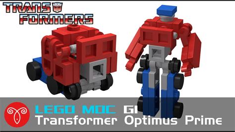 Lego Moc Transformers G1 Mini Optimus Prime Instruction Youtube