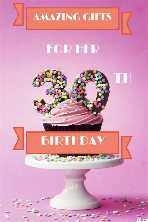 Need some ideas for a girl's birthday party? 30th Birthday Gifts: 30 Ideas The Woman In Your Life Will ...