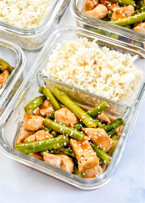 This buffalo dish is perfect for any diet, lifestyle or craving you may have. Meal Prep Spicy Chicken and Asparagus Rice Bowls - Project ...