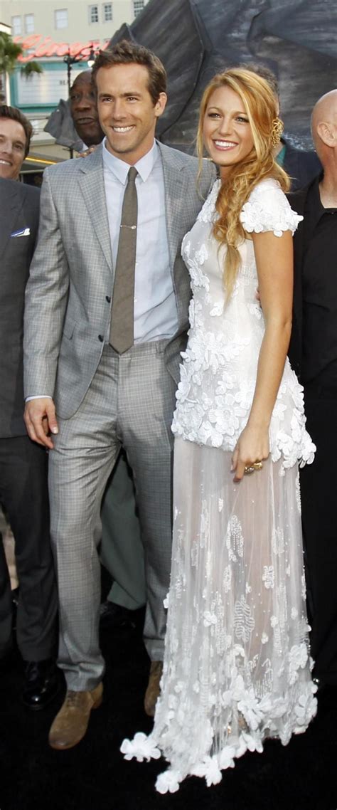 Blake Lively And Ryan Reynolds ♥ Blake Lively Wedding Dress Blake