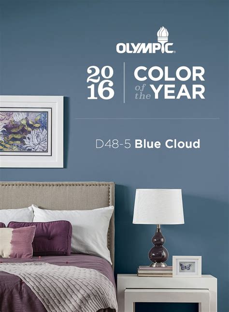 Best Olympic Paint Color Of The Year Blue Cloud Images On