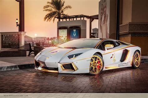 Gold Lamborghini Nomana Bakes