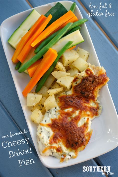 Find low cholesterol recipes that are both healthy and delicious. Southern In Law: Recipe: Our Favourite Cheesy Baked Fish ...