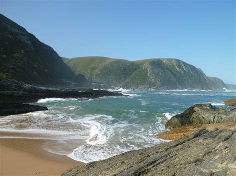 Little Beach At Tsitsikamma National Park On The Garden Route In South