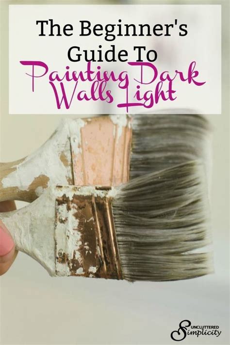 Maybe you would like to learn more about one of these? How To Paint Over A Dark Wall With A Lighter Color | Diy ...