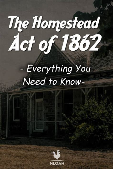 The Homestead Act Of 1862 Everything You Need To Know New Life On A