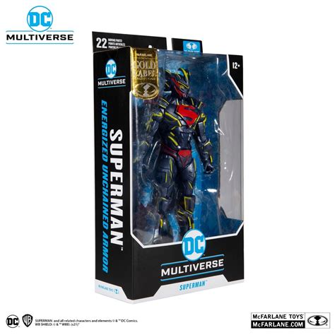 Mcfarlane Toys Dc Multiverse 7 Superman Energized Unchained Armor