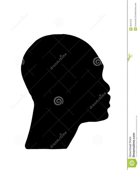 Vector Boy Silhouette Stock Vector Illustration Of African 3647413