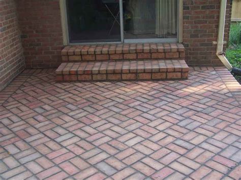 In addition to natural clay brick from manufacturer's like glen gery and beldon. Brick Patio Ideas: From Traditional to Truly Unique ...
