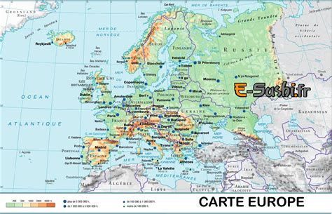 Carte d Europe Images et Photos - Arts et Voyages