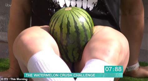 Scotland S Strongest Woman Tries To Break The World Record For Watermelons Crushed With Her