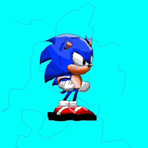 Pixilart Sonic By Mike Artist