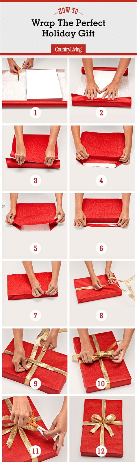 How To Wrap A T Wrapping A Present Step By Step Instructions With