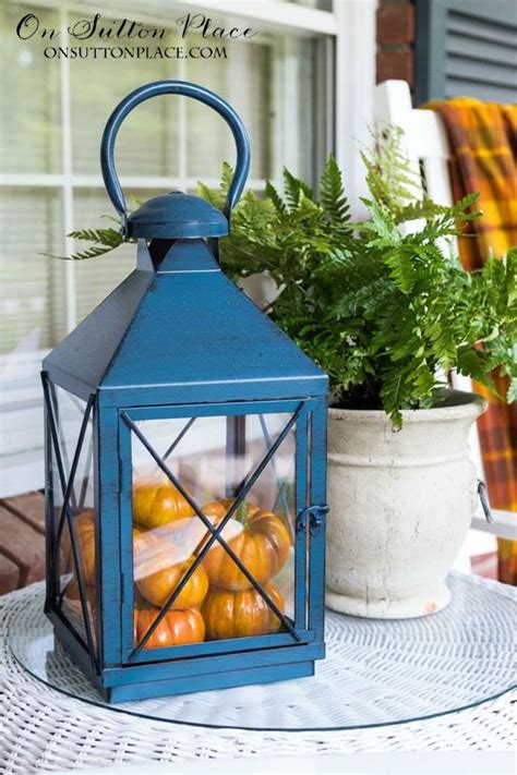 Easy Front Porch Decor For Fall On Sutton Place Front Porch
