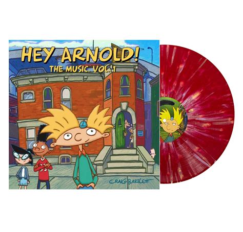 Jim Lang Hey Arnold The Music Vol 1 Exclusive Limited Edition Red