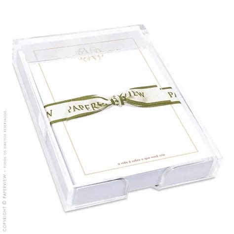 Compre Notepad 3 Letters Nude Na Paperview