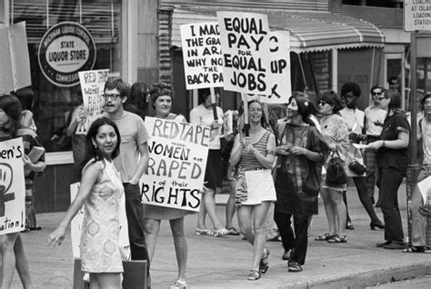 Womens Liberation Coalition March Detroit Michigan 1970 55