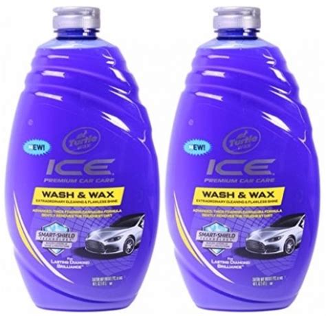 Turtle Wax Ice Premium Car Care Wash And Wax Ounce Pack Of