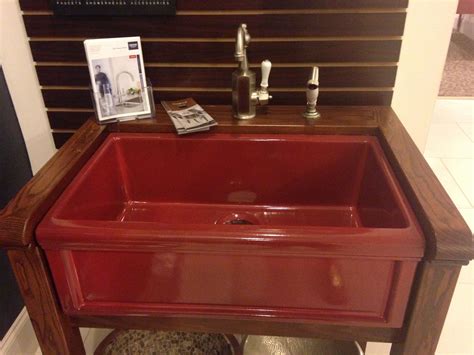 Shop for red kitchen sink mats online at target. Elkay Red Farmhouse Sink | Exquisite design, Sink