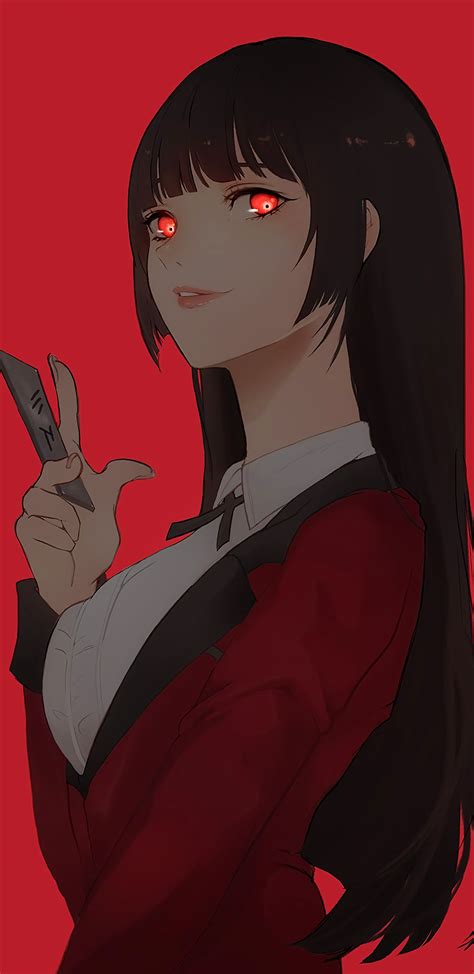 Yumeko Jabami Kakegurui 1440x2960 Animewallpaper Cc8