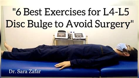 6 Best Exercises For Slipped Discdisc Bulge L4 L5 Level To Avoid