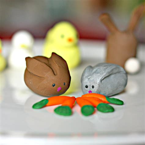 Polymer Clay Easter Animals | Fun Family Crafts Cat figurine animal miniature moon wanderer halloween totem animal sculpture polymer clay animals by evgeny hontor #clayfigurine #velvetclay #clayanimals.