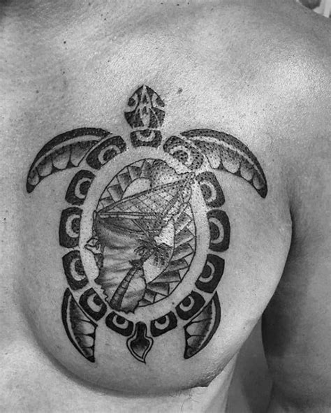 70 Unique Tribal Turtle Tattoo Designs For Men 2023 Guide