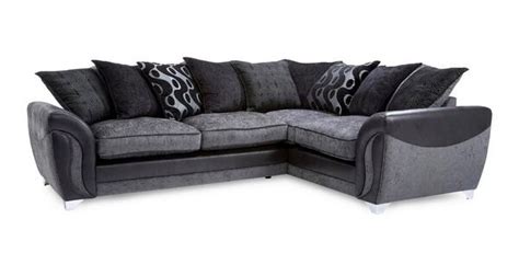 Dfs couches come in fabric and leather. DFS CORNER SOFA BLACK & GREY | in Sheffield, South ...