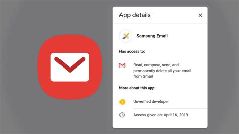 Dont Panic Emails About Samsung Email Accessing Your Gmail Are Legit
