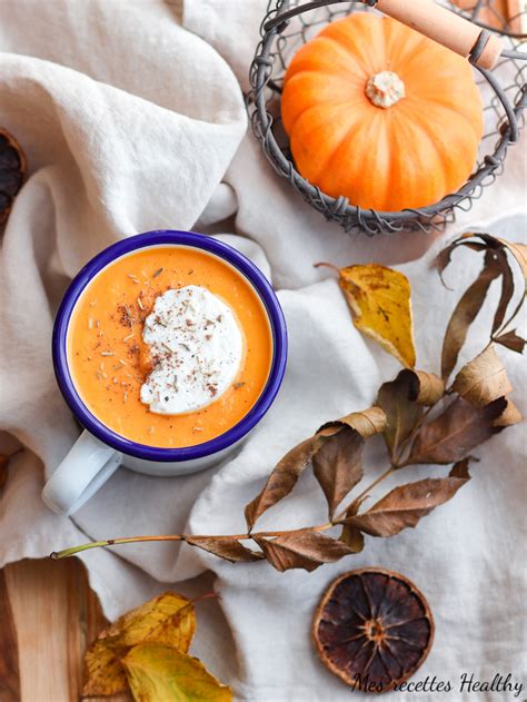 Soupe de butternut et patate douce
